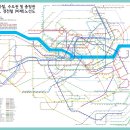 서울, 수도권 및 충청권 광역전철ㆍ경전철 노선도(미래, 2009년 4월) 이미지