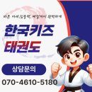 키즈한국태권도 이미지