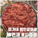 갈비살맛집 | 부산가족외식맛집 이가네명인갈비살 연산동시청고깃집 갈비살 맛집 후기