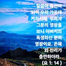 한 분 하나님의 유일성".(사44:6-8) 이미지