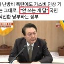 '난방비·번개탄·신동진벼·암소 감축'..尹정부 전시행정에 민심 '부글부글' 이미지