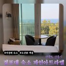 파인아트라벨 | 강릉 안목해변 가성비 숙소 파인아트라벨 | 디럭스 패밀리 파인뷰 후기