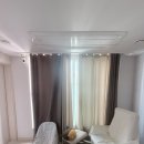 카페밀리 - 김해시 진산대로 59-1 | [내돈내산] 신생아 집이 카페됨✨밀리무드 쉬폰커튼 후기｜비침없는 화이트 커튼 육아집 추천