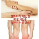 한쪽 다리 저림, 한쪽 팔 저림은 척추의 이상 신호 이미지