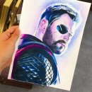 기초부터 완성까지, 색연필 스케치 이미지