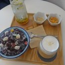 LH가촌휴먼시아작은도서관 | 양산 카페 동네커피에서 가성비 좋은 크림라떼와 팥빙수 먹었어요