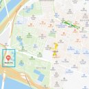 지도 왕벚나무길 이미지