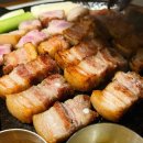 전주 신시가지 고기집 직접 구워주는 저온숙성 뼈대삼겹 목살 맛집 &#39;몽유도&#39;