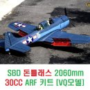 SBD 돈틀래스(DAUNTLESS) 2060mm 30CC ARF 키트 [VQ모델] 이미지
