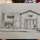 감성 어반스케치 이미지