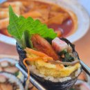 꼬치와닭갈비 | 명지대 근처 맛집 어글리김밥 닭갈비 김밥, 떡튀김떡볶이, 꼬치 어묵(2개), 모듬튀김(5가지) 후기