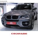 [BMW 네비매립] BMW X6 지니맵 네비게이션 매립 및 파인뷰 -부산 C.B카오디오 이미지