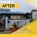 주택 담장 앞 이미지