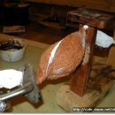 오동나무 항아리 옻칠 쌀통만들기 2. 이미지