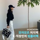 moremorr 모어모르 머치백M 가성비 직장인가방 캔버스백 텀블러백 추천