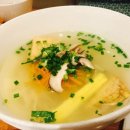 잔치국수속에버섯 이미지