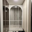 (주)중산힐스 | 중산자이1단지 아파트 현관중문 설치 이원중문 의 원슬라이딩 아치중문 예뻐요 🥰🥰