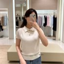 [마인] 고슬고슬 여름 카라 니트 내돈내산 :: 울 블렌드 버튼 하프 슬리브 니트 탑 후기