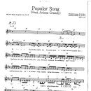 MIKA / Popular song 악보 이미지