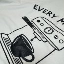 카페스크린 | 딥그린 감성 카페티셔츠 제작 | 실크스크린 인쇄 퀄리티 후기