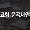 고령군 관광안내소 | 고령 운곡서원 구경 가요