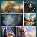 인공지능 챗 GPT 동화책 쓰기 이미지