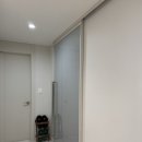 제일유리점 | 문플러스 중문 시공 후기/원슬라이딩 패브릭 접합유리 중문