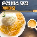 마중 | 운정 빙수 맛집 카페마중 후기 | 망고빙수, 주차, 가격