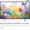 카페 214.7 | 📺 [으뜸효율 환급 10%] 삼성 214.7cm(85인치) 4K 비즈니스 TV BE85 스탠드형 리뷰— 대형 공간에...
