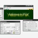 플래시 텍스트배너 만들기 프로그램(Flax.3.01) 이미지