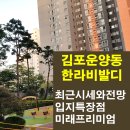 청수1번지부동산공인중개사사무소 | 김포 운양동 한라비발디아파트의 최근 매매전세월세시세와 전망,미래프리미엄 및 입지특장점