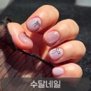 수달네일 | 관저동 네일샵, 유지력 끝판왕 수달네일의 이달의 네일 후기