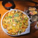 쌍피 | [내돈내산] 안산 맛집 대동집 녹두해물파전 삼겹두부김치 쌍피세트 후기