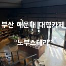 원동세차 | 부산 해운대 대형 카페 "노부스테라"/추천메뉴/주차장/대형카페