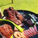 파란주유소 | 고양시 아이와 가기 좋은 외부 음식 반입 가능 야외바베큐장 일산 아르테미스