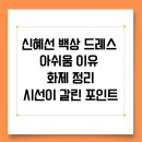 신혜선 백상 드레스 아쉬움 이유 화제 정리, 완벽한 비주얼 속 시선이 갈린 포인트