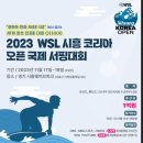 2023 wsl 시흥코리아 오픈 국제 서핑대회 이미지