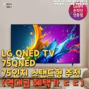 LG QNED TV 75QNED 189cm 75인치 스탠드형 추천 (역대급 혜택가 ㄷㄷ)