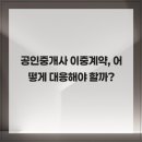 화순읍사무소 | 공인중개사 이중계약, 어떻게 대응해야 할까?
