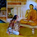 겨자씨와 키사 고타미 이야기-부처님 생애에서. 이미지