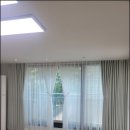 99.9 호텔 | 둔촌동커튼 윈도우하우스 시공후기 대단지 거실을 호텔처럼 만드는 나비주름의 마법