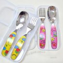 둥근해어린이집 | 어린이집 유치원 수저세트 올스텐 주니 수저포크 내돈내산