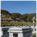 효천묘지이장공사