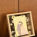 보면서 쉽게 배우는 선물포장 | [신혼부부 집들이/친구 결혼 선물 추천] 청첩장 예쁘게 보관하는 법 | 포포까미 청첩장 액자 내돈내산 후기