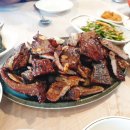담양여자중학교 | [담양/원조제일숯불갈비] 숯불에 구워져 나온 돼지갈비를 맛볼 수 있는 "원조제일숯불갈비"