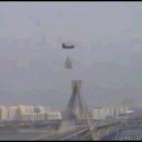 올림픽대교 헬기 추락 사고.GIF 이미지