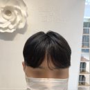 남자 숱없는 앞머리 길이 연장 숱 늘리기