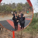 구름다리 버스정류장 이미지