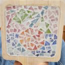 동제주종합복지관 | 업사이클링 색유리 냄비받침 / 동제주종합사회복지관 / 공예프로그램 출강 / 환경공예수업