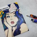 보태니컬+팝아트 이미지
